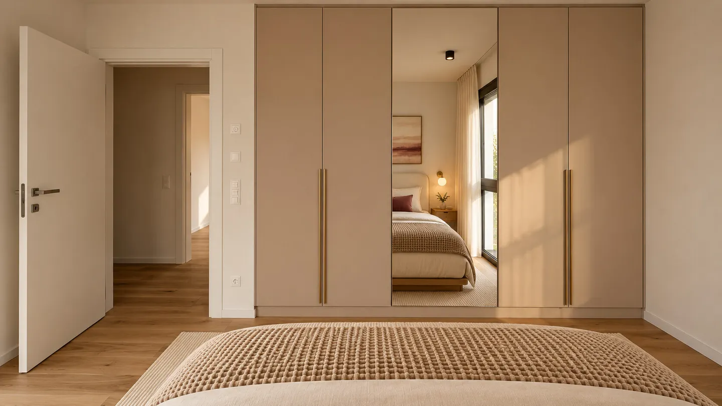 NEW 3.5-ROOM APARTMENT WITH LAKE VIEW IN MASSAGNO - Photo 7 of 13