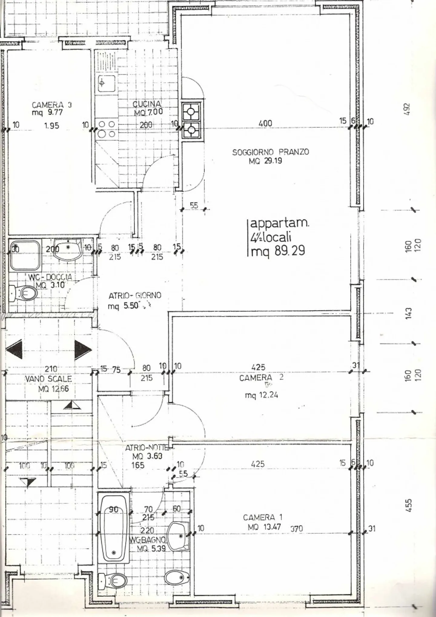 DUPLEX ATTIC WITH 5.5 ROOMS AND POOL IN COMANO - Photo 10 of 10