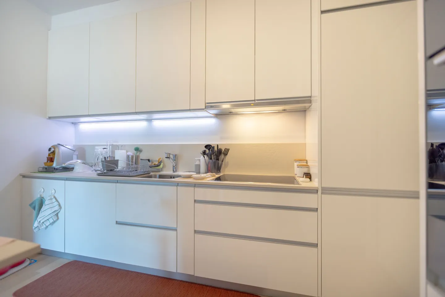 SPACIEUX ET MODERNE 4.5 HAUT STANDING AVEC TERRASSE À BREGANZONA - Photo 4 sur 9