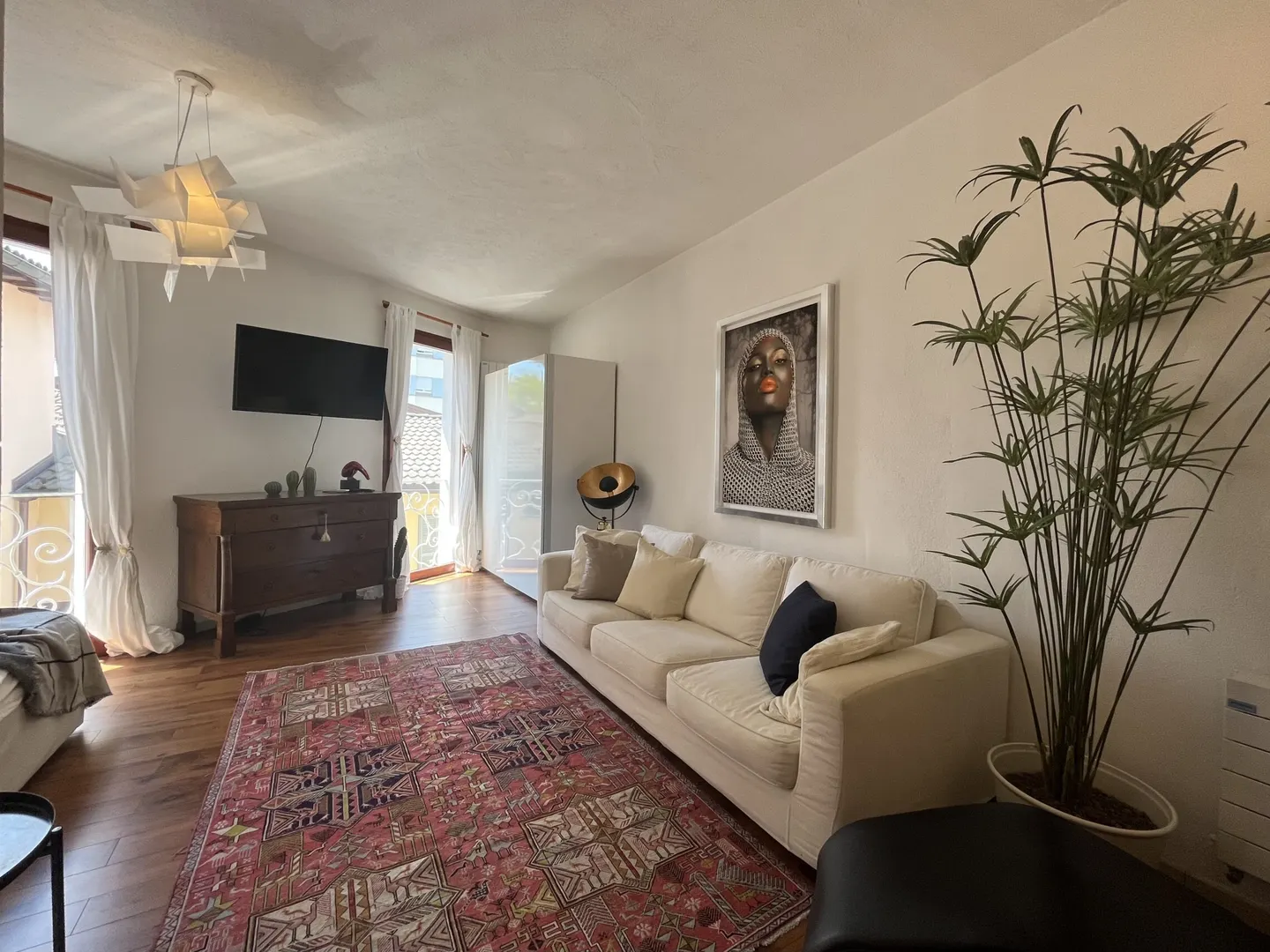 DESIGN OPEN-SPACE ATTIC FOR RENT IN MASSAGNO - Photo 2 of 9