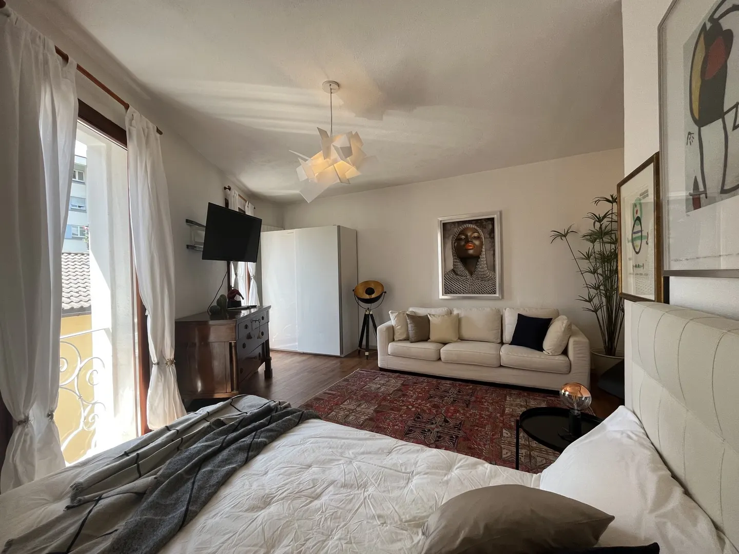 DESIGN OPEN-SPACE ATTIC FOR RENT IN MASSAGNO - Photo 7 of 9