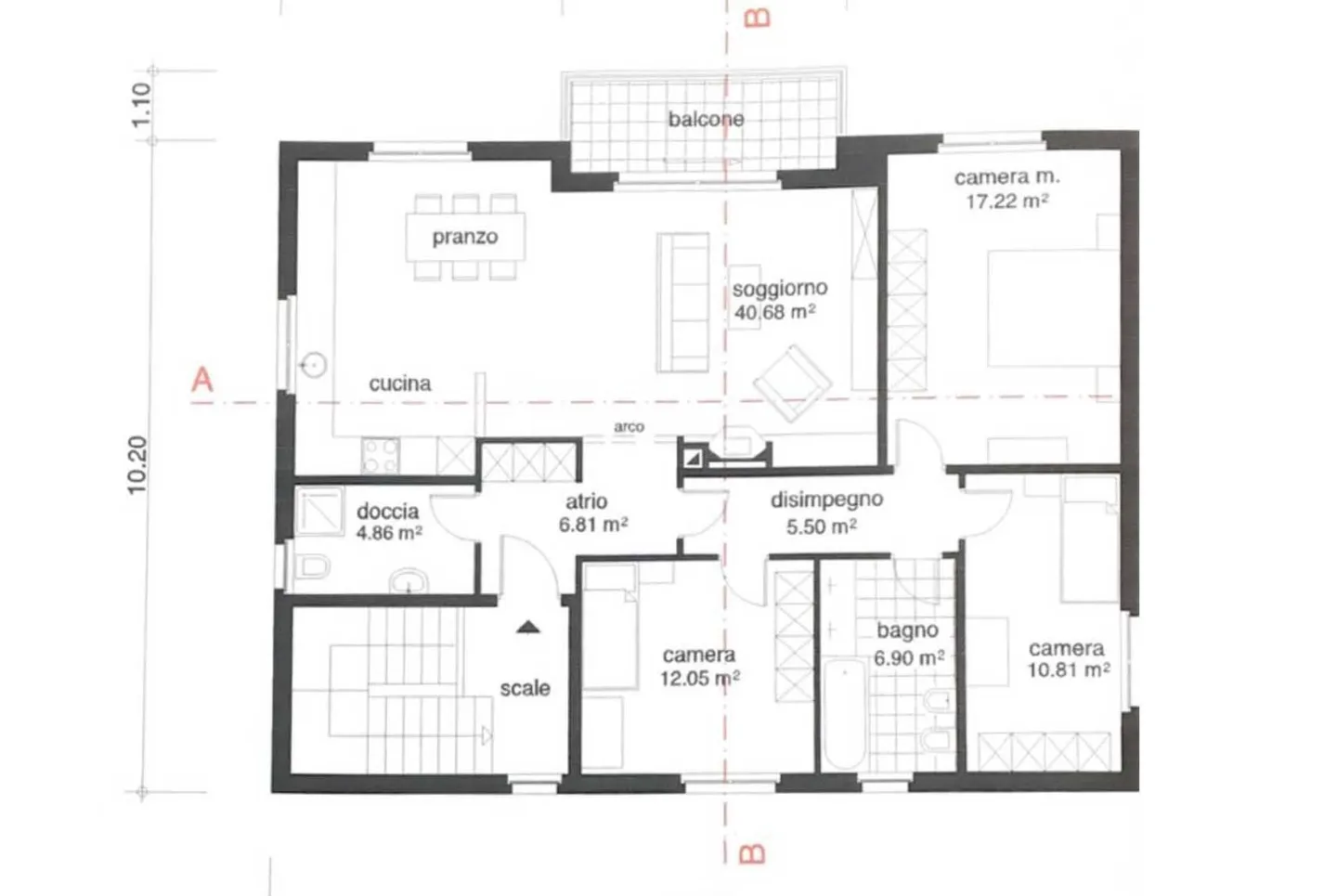 BELLE ET SPACIEUSE VILLA JUMELÉE DE 8,5 PIÈCES À SEMENTINA - Photo 10 sur 12