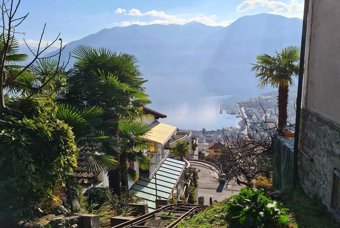 GRANDE TERRENO EDIFICABILE CON VISTA LAGO A LOCARNO - Foto 5 di 5