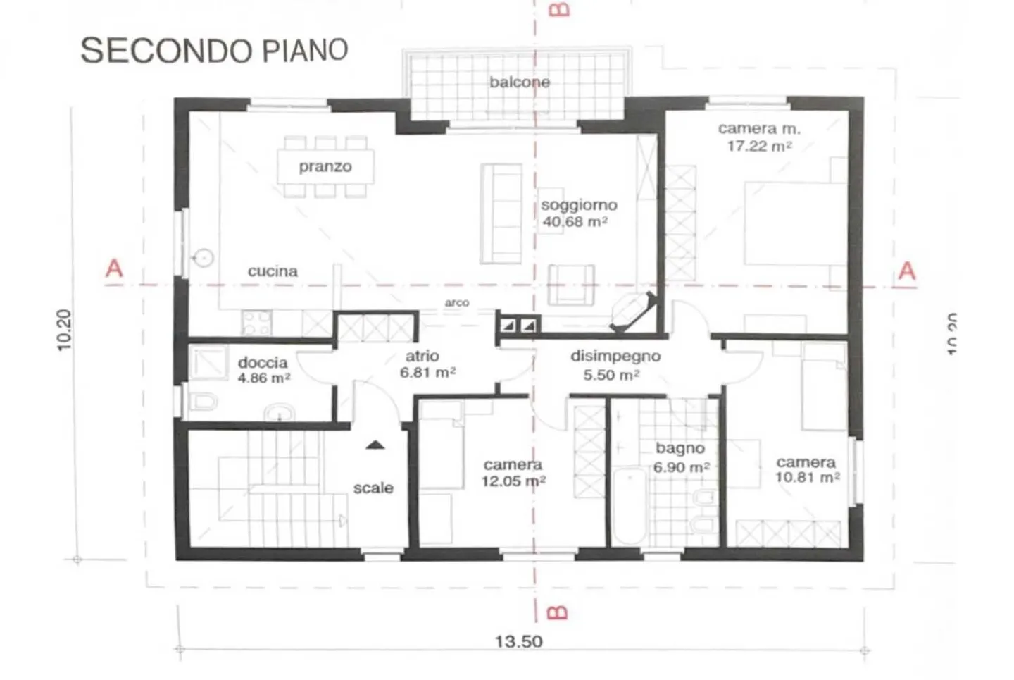 BRIGHT ATTIC 4.5 WITH TERRACE AND GARDEN IN SEMENTINA - Photo 9 of 11