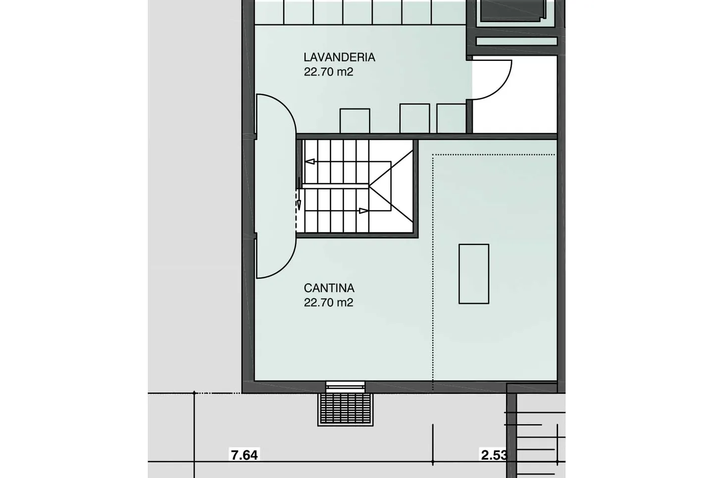 ATTICO DUPLEX 5.5 CON GRANDE TERRAZZA E GIARDINO A BIOGGIO - Foto 10 di 11