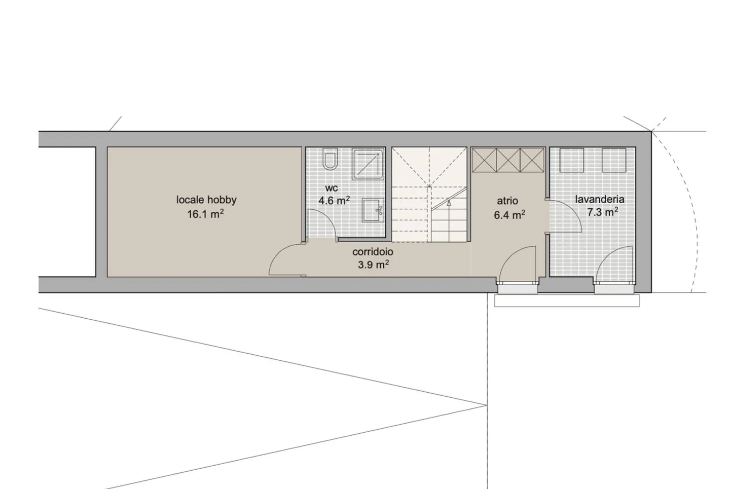 VILLA 5.5 ZIMMER MIT GARTEN UND OFFENEM BLICK IN COLLINA D'ORO - Foto 12 von 13
