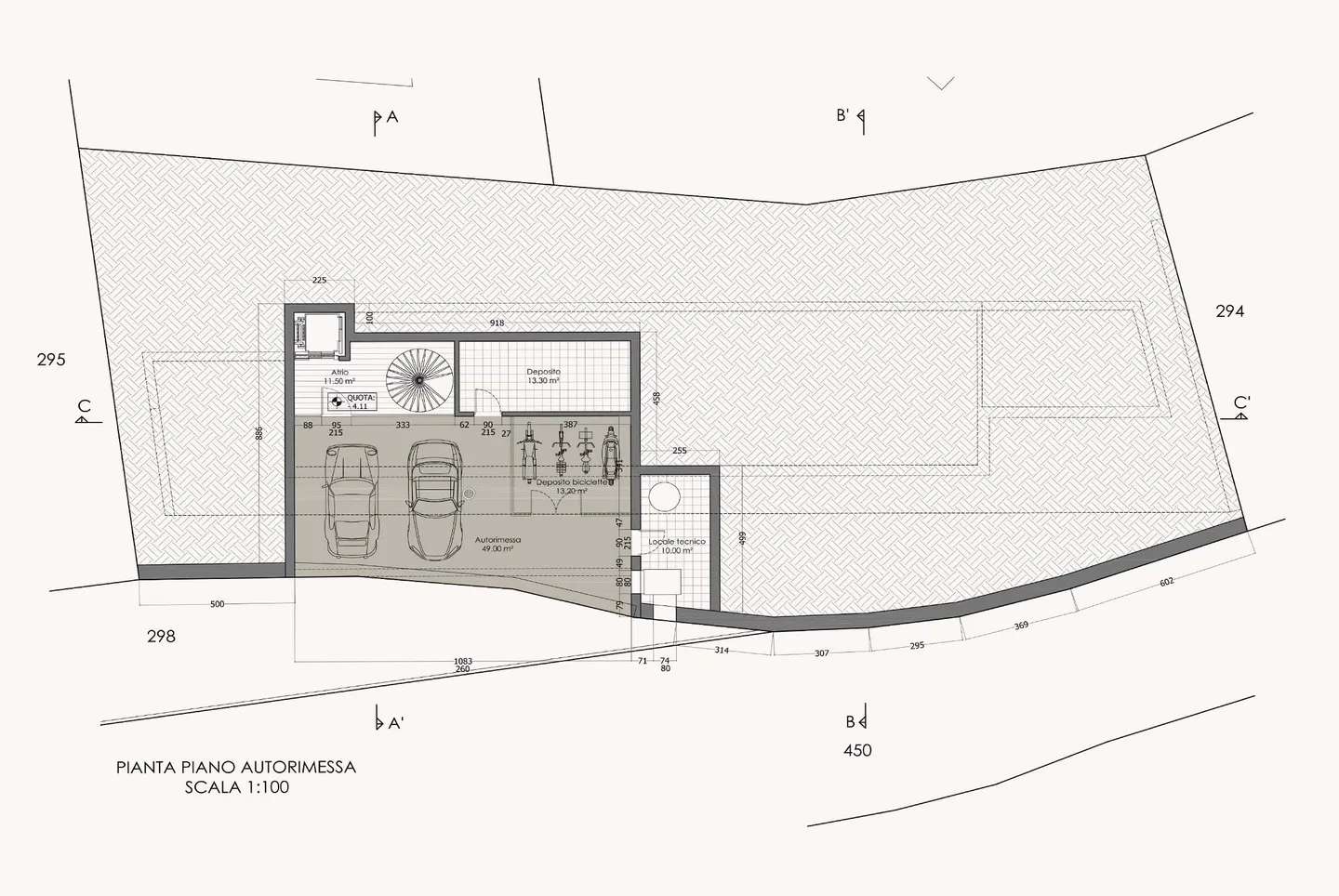 APPROVED PROJECT FOR A TWO-FAMILY HOUSE WITH LAKE VIEW IN NEGGIO - Photo 5 of 9