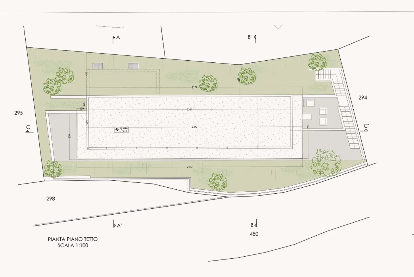 APPROVED PROJECT FOR A TWO-FAMILY HOUSE WITH LAKE VIEW IN NEGGIO - Photo 4 of 9