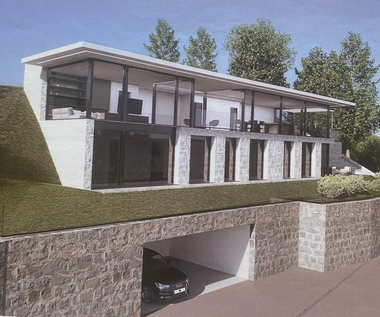 Terreno approvato con vista lago - Foto 5 di 8