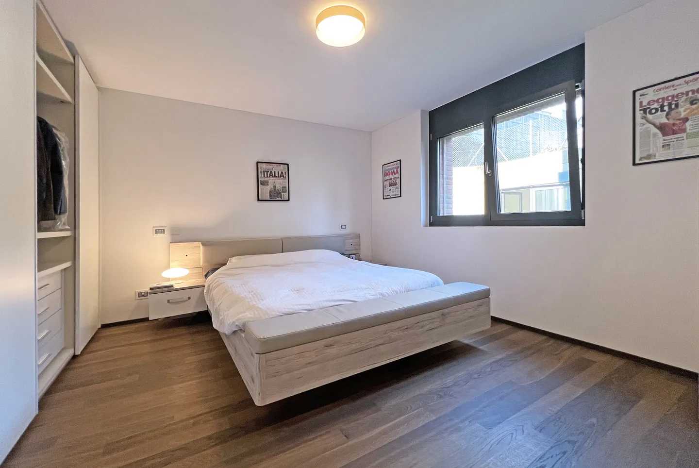 SPACIOUS 3.5 ROOMS OF 140 SQM + HOBBY ROOM WITH GARDEN IN MASSAGNO - Photo 12 of 13