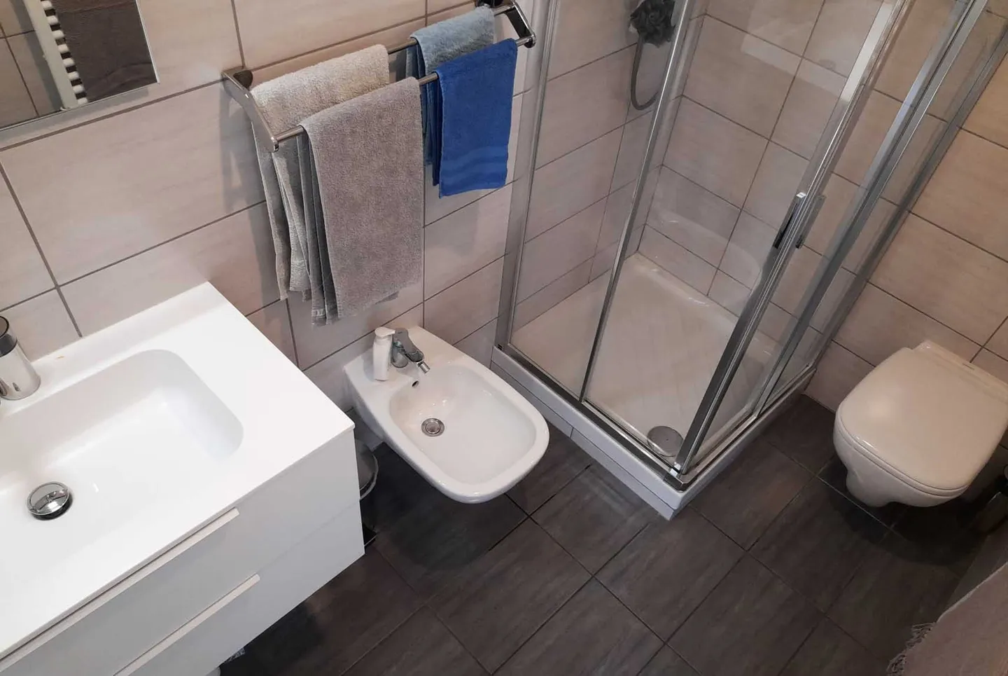 ZU VERMIETEN HELL 2.5 ZIMMER MIT 2 TERRASSEN IN PARADISO - Foto 8 von 9