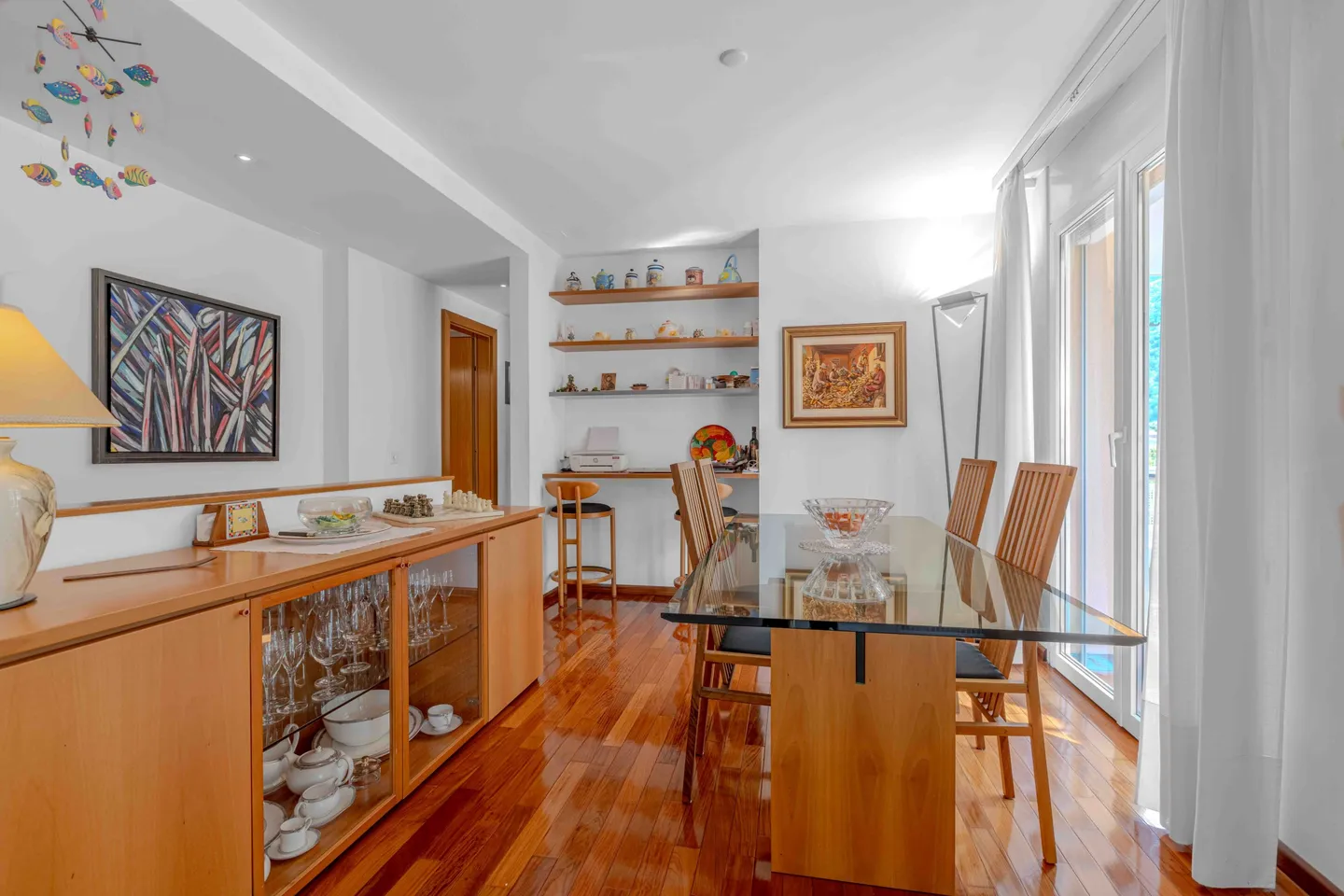 OCCASION - SPACIOUS 5.5 WITH A VIEW IN THE GREEN AT RIVA SAN VITALE - Photo 1 of 12