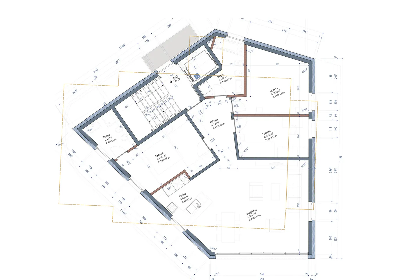 SPACIOUS AND BRIGHT 4.5 ROOMS WITH ROOF TOP LAKE VIEW IN MELIDE - Photo 10 of 10