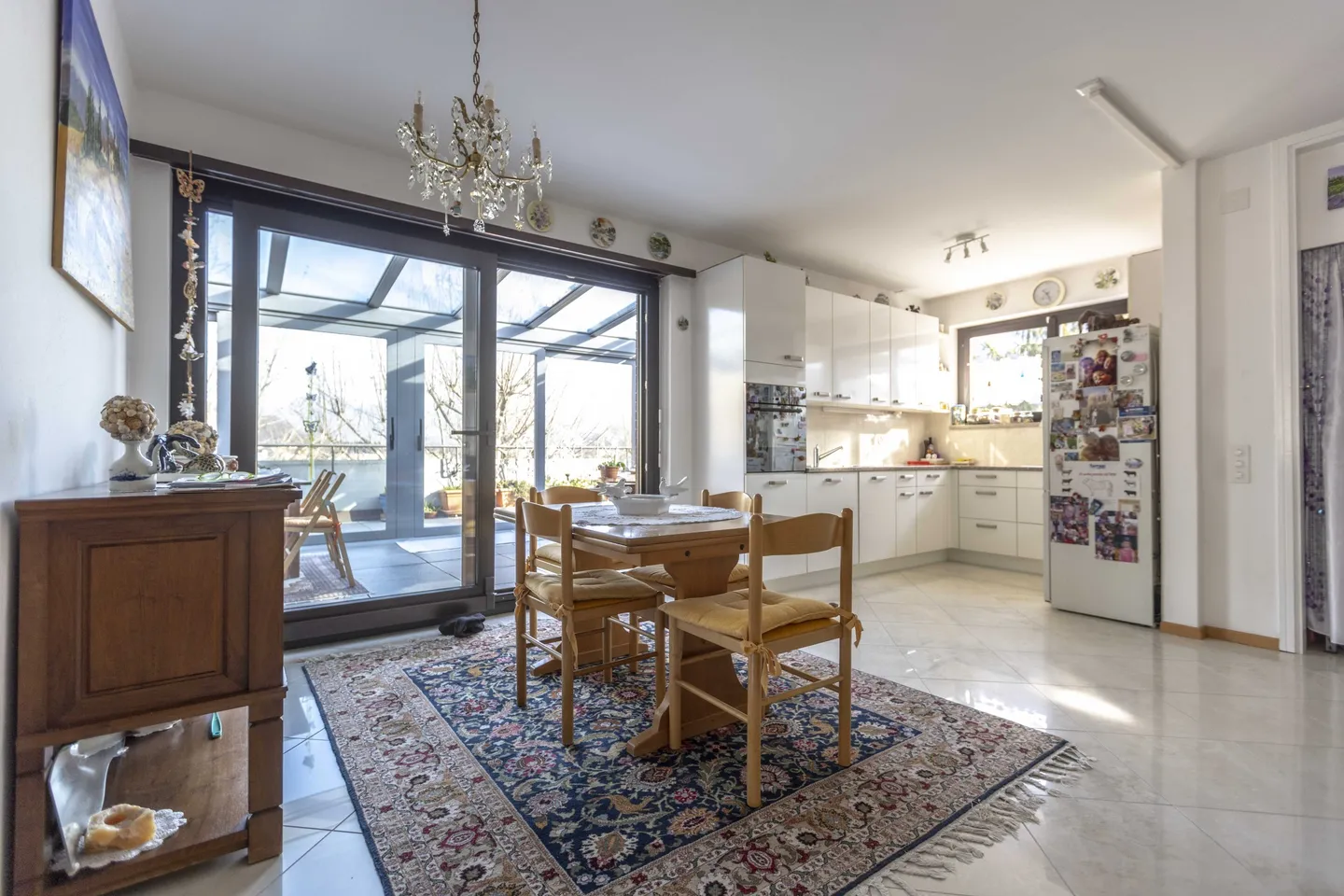 AMPIO ATTICO 3.5 LOCALI CON STUPENDA TERRAZZA AD AGNO - Foto 5 di 9