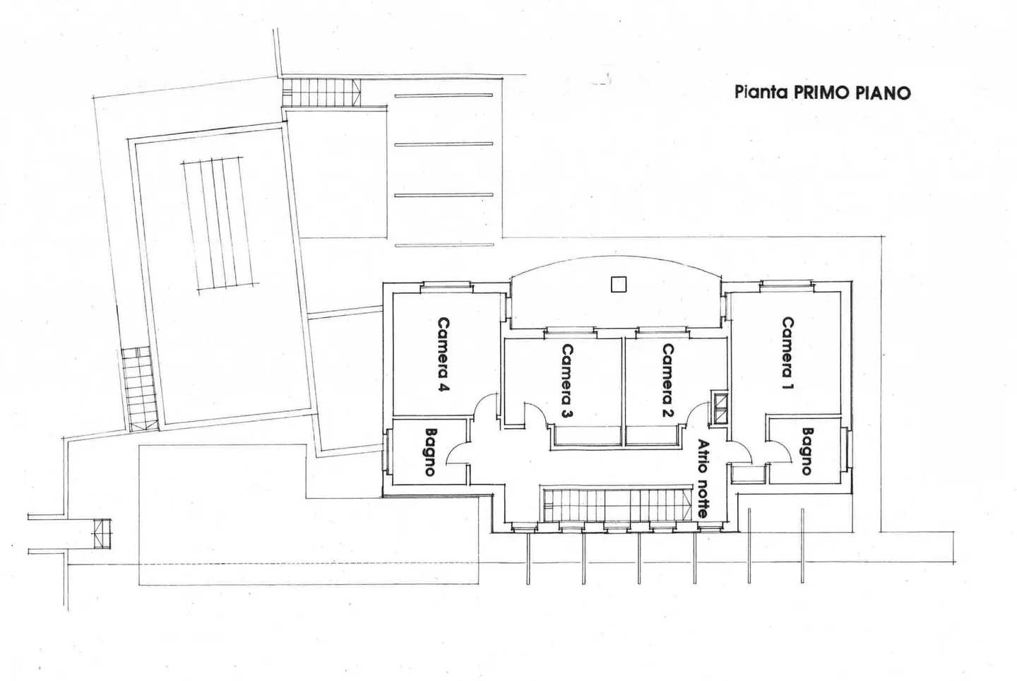 AMPIA VILLA 6.5 LOCALI DI 300 MQ CON GIARDINO A BIOGGIO - Foto 10 di 12