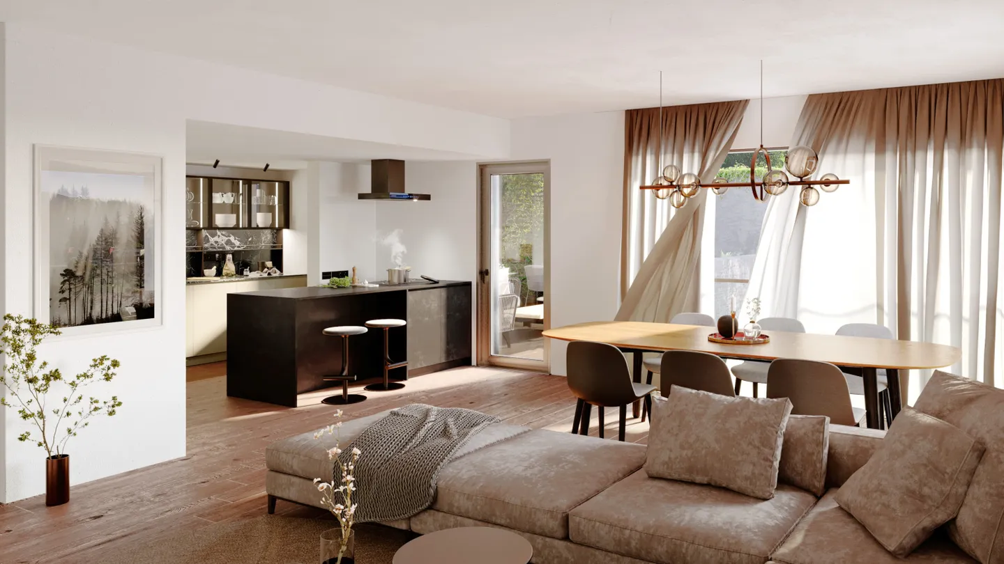 NEW 4.5 HIGH STANDING APARTMENT WITH PANORAMIC TERRACE IN VACALLO - Photo 3 of 9