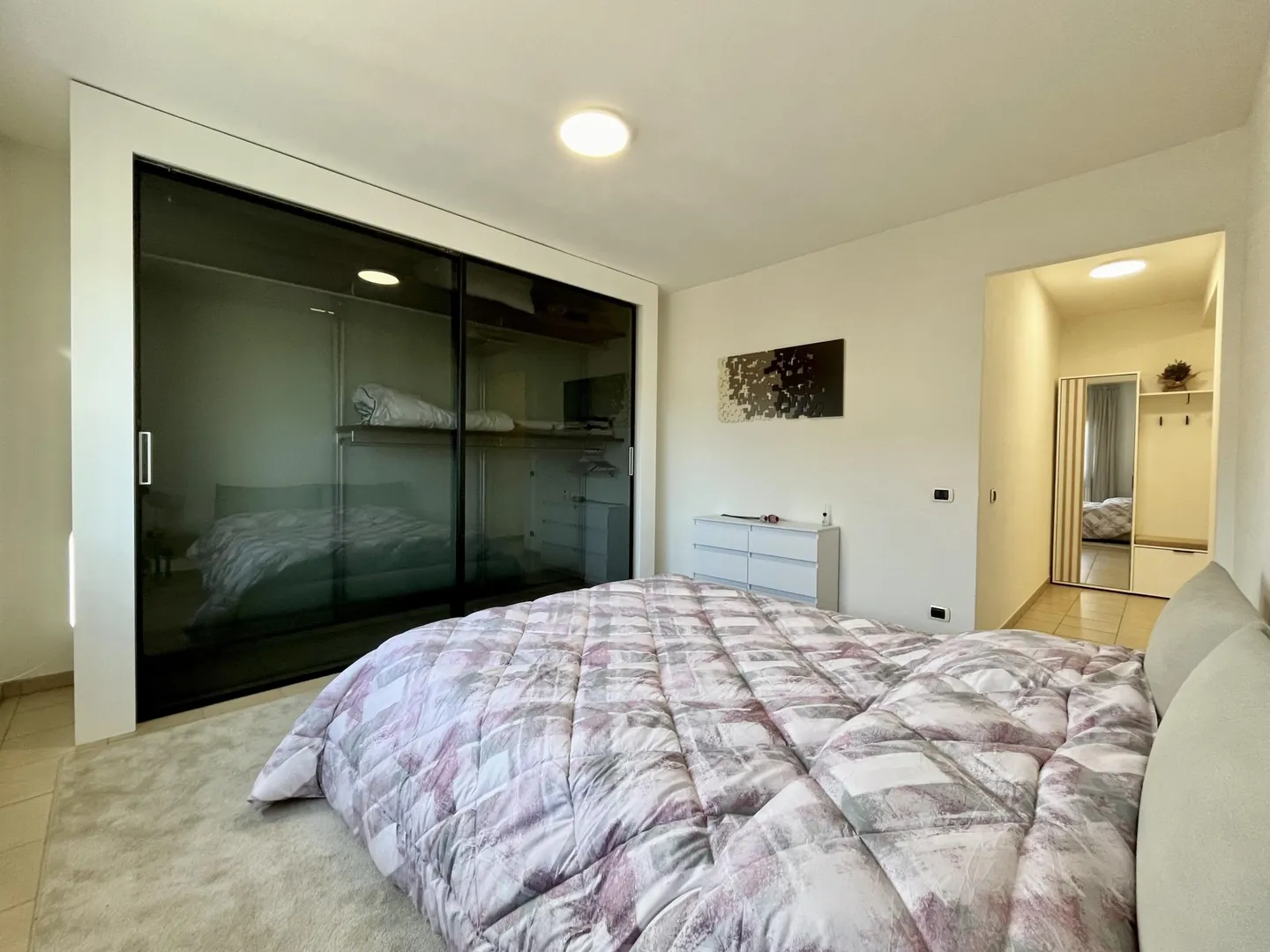 BEL APPARTEMENT MEUBLÉ DE DEUX PIÈCES À LOUER À DAVESCO-SORAGNO - Photo 8 sur 9