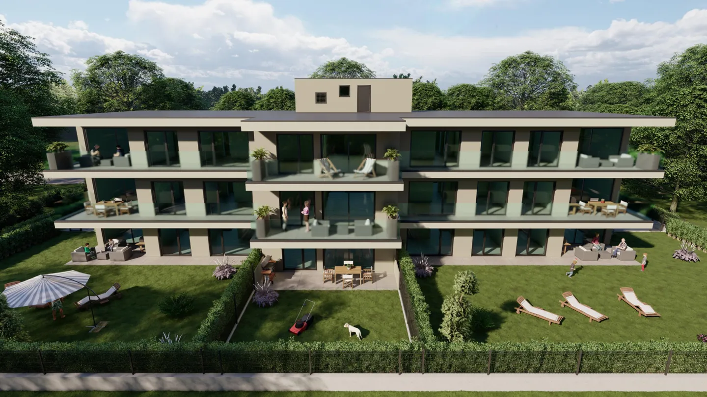 RESIDENZA LARA - NEUE 4.5 WOHNUNG MIT TERRASSE IN CASTIONE - Foto 3 von 6