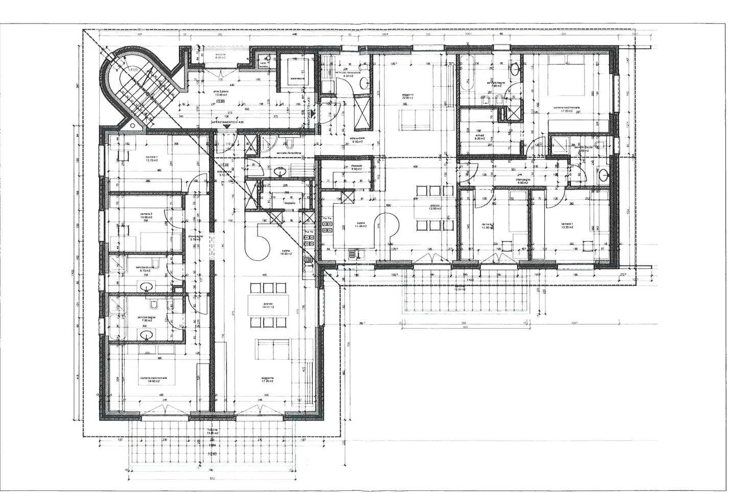 WONDERFUL AND LARGE ATTIC 8.5 ROOMS IN LAMONE - Photo 10 of 10