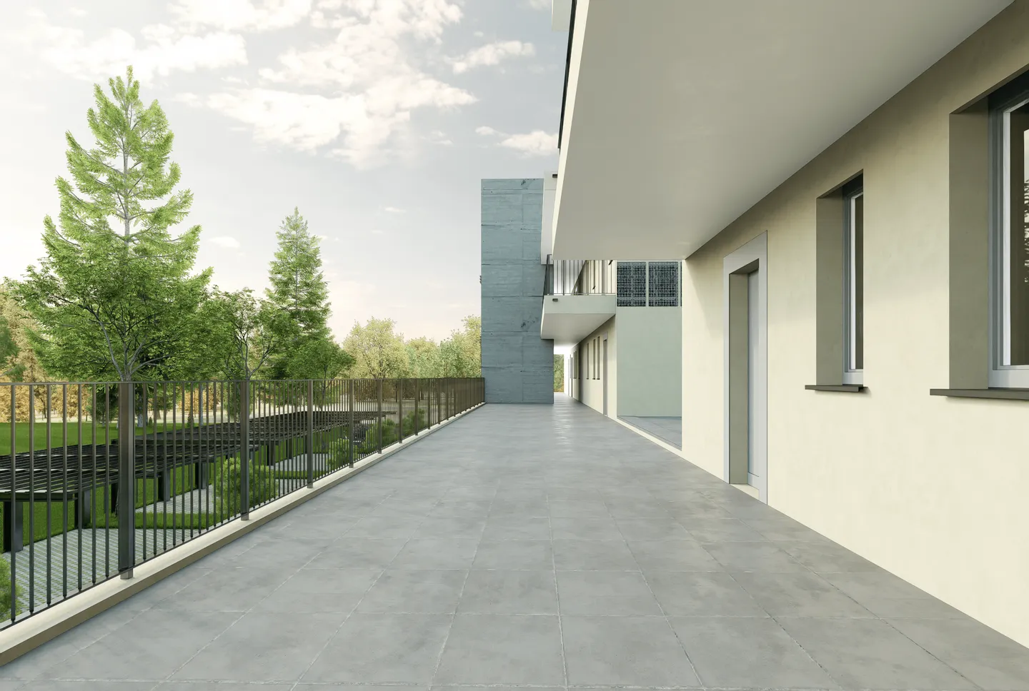 NUOVO 3.5 IN COSTRUZIONE CON TERRAZZA DI 27 MQ A BALERNA - Foto 3 di 8