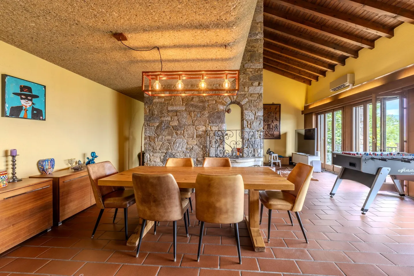 VILLA 7 ROOMS WITH LAKE VIEW IMMERSED IN GREEN IN CIMO - BIOGGIO - Photo 4 of 9