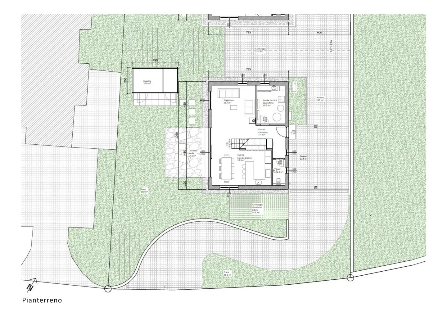 TERRAIN ENSOLEILLÉ DE 906 M² AVEC LICENCE APPROUVÉE À ARZO - Photo 6 sur 7