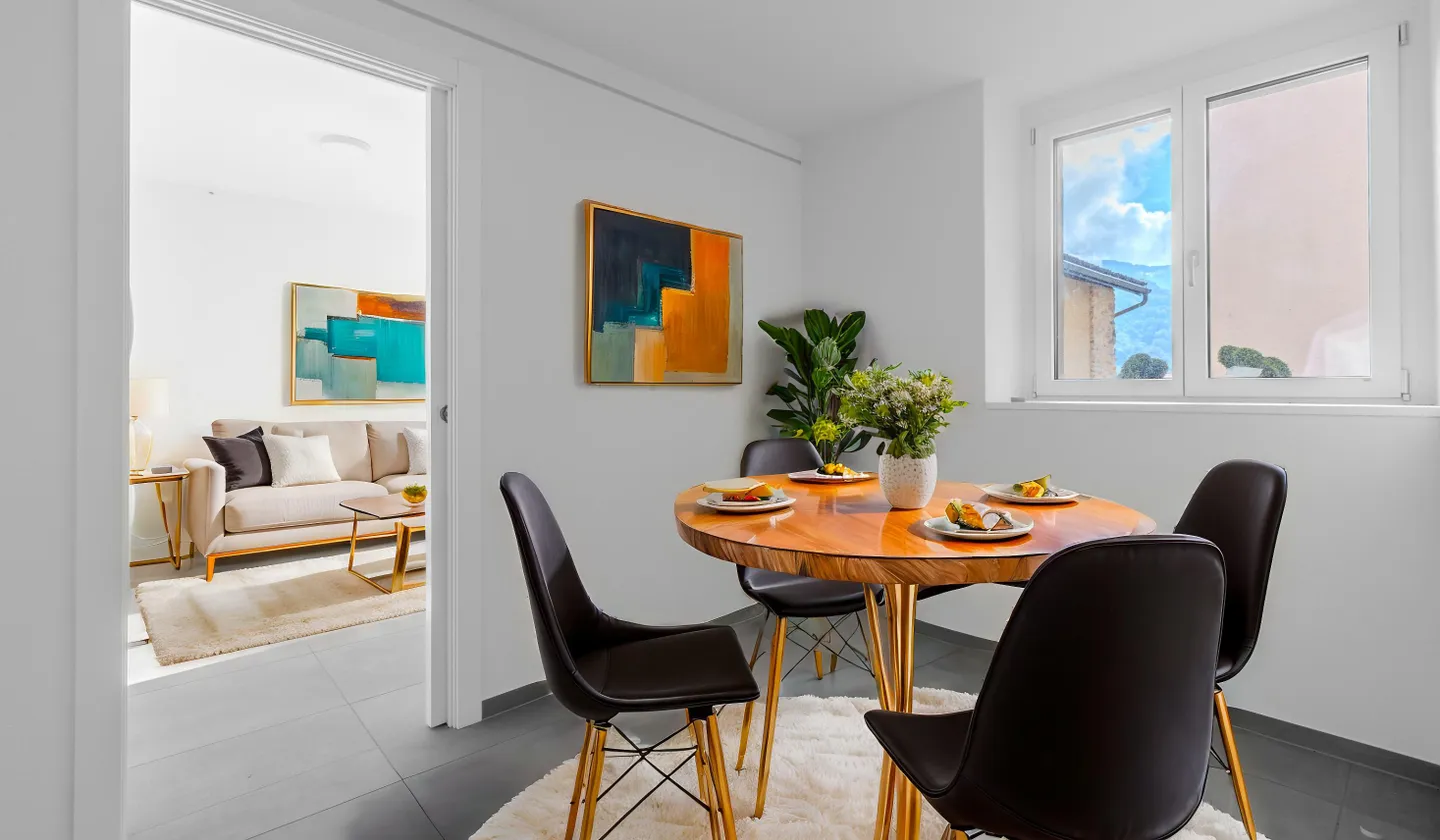 NEUE 3-ZIMMER-WOHNUNG IN DER CAPRIASCA IN LOPAGNO - Foto 3 von 9