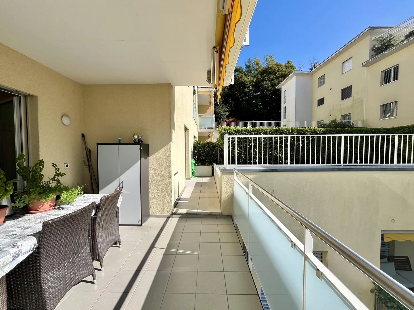 FOR RENT BEAUTIFUL 3.5 WITH GARDEN AND TERRACE IN MASSAGNO - Photo 2 of 9