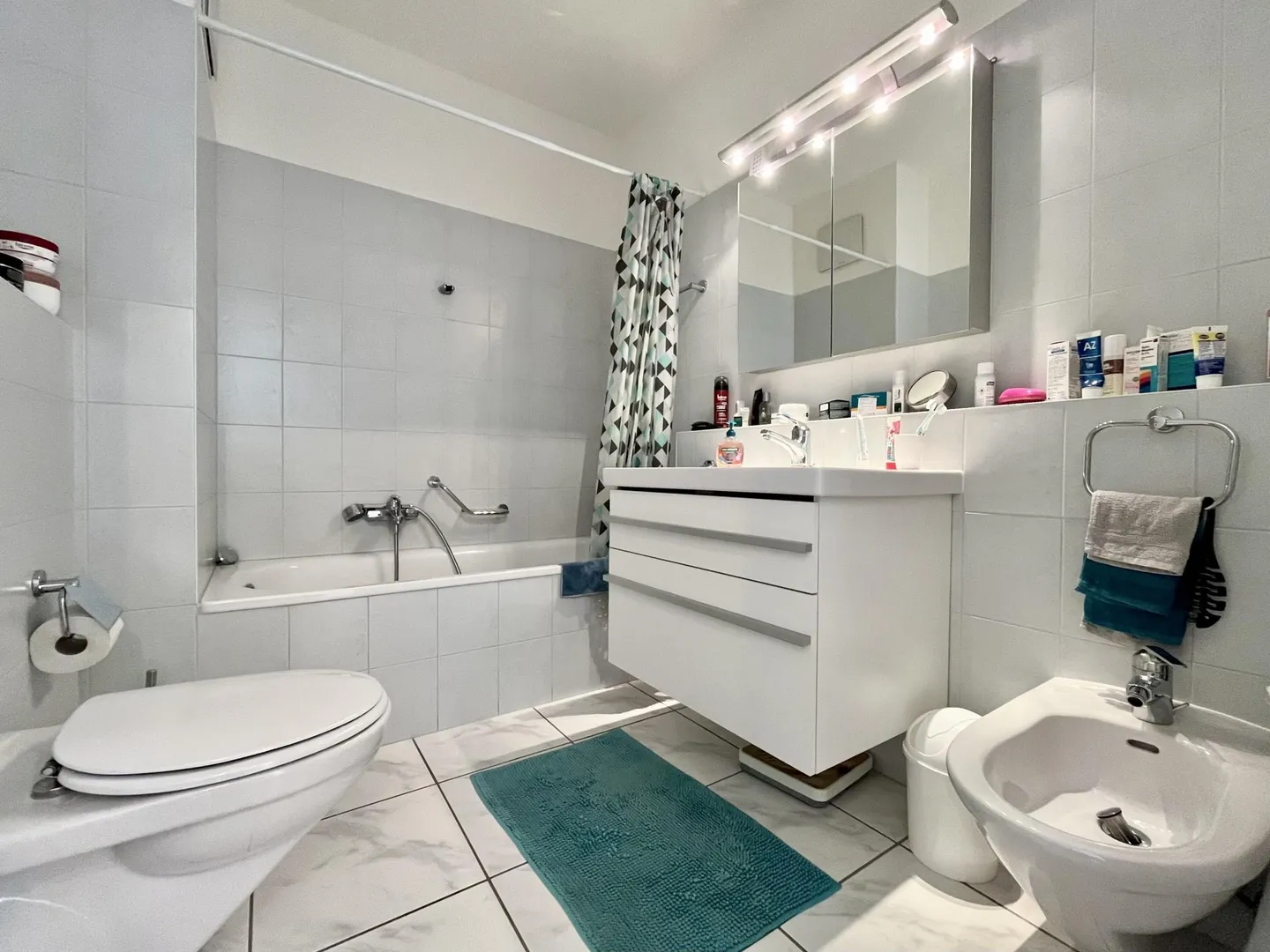 FOR RENT BEAUTIFUL 3.5 WITH GARDEN AND TERRACE IN MASSAGNO - Photo 7 of 9