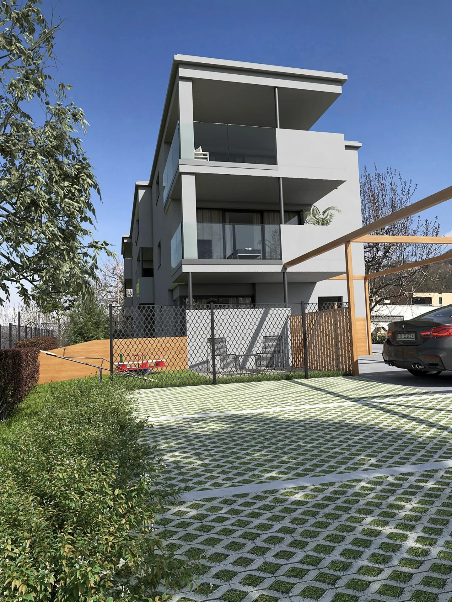 PENTHOUSE 3.5 UNDER CONSTRUCTION WITH SPACIOUS SOLARIUM IN MELANO - Photo 3 of 3