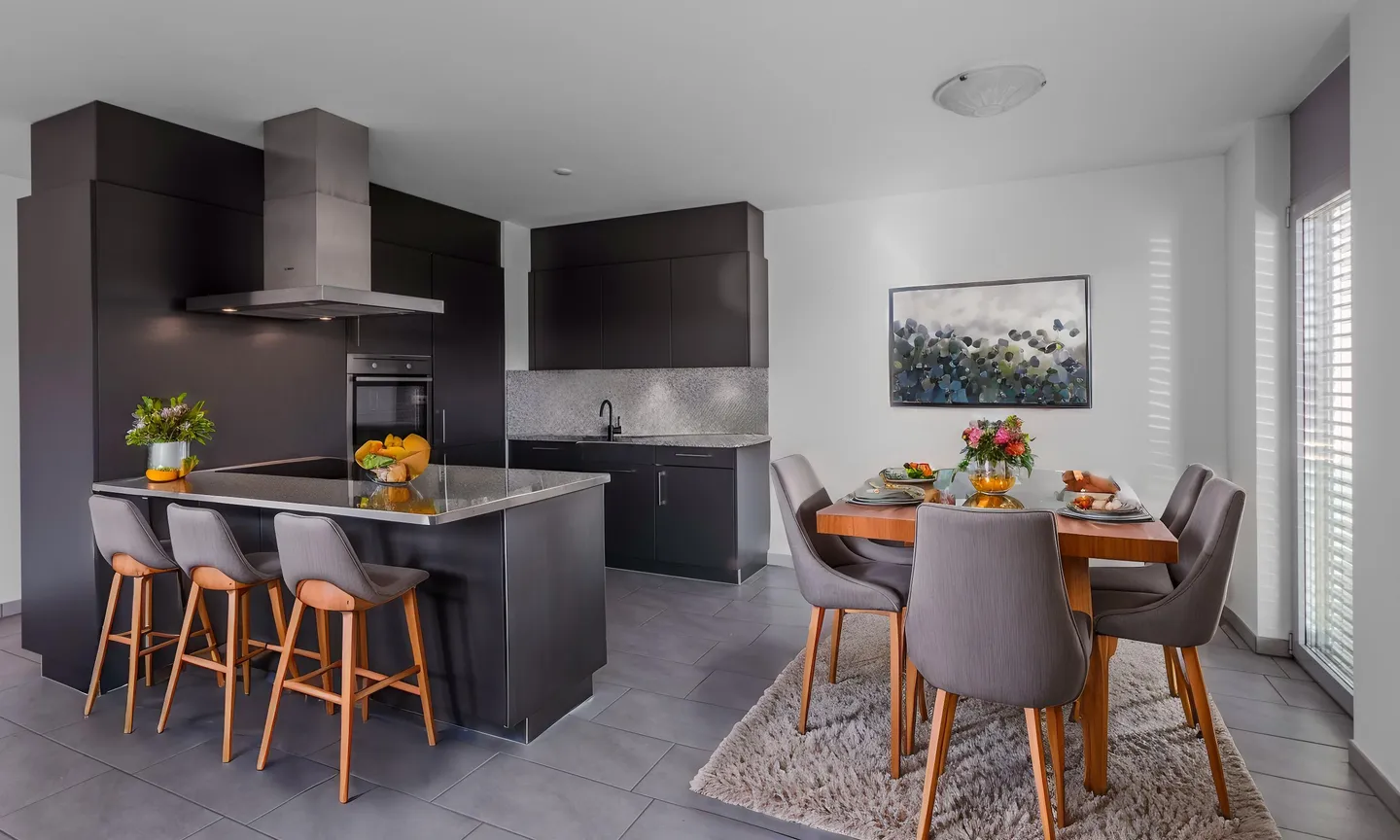 MODERN AND SPACIOUS 4.5 ROOMS WITH TERRACE IN MENDRISIO - Photo 2 of 9