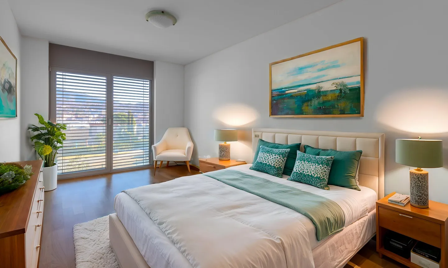 MODERN AND SPACIOUS 4.5 ROOMS WITH TERRACE IN MENDRISIO - Photo 4 of 9