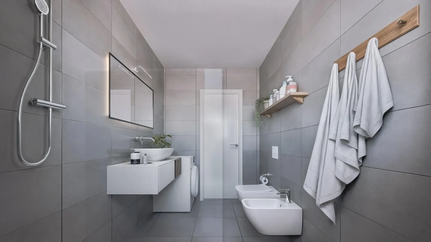 NUOVI APPARTAMENTI MODERNI 2.5 LOCALI AD AGNO - Foto 5 di 5
