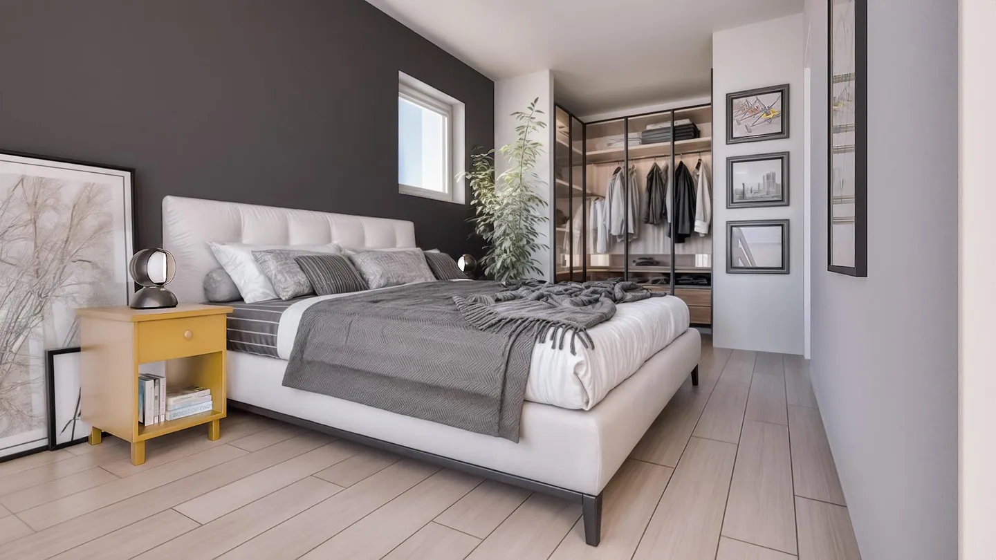 NUOVI APPARTAMENTI MODERNI 2.5 LOCALI AD AGNO - Foto 4 di 5