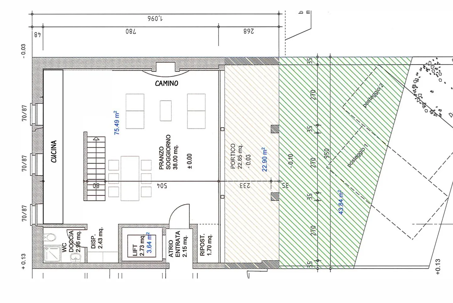 SPAZIOSO DUPLEX 3.5 LOCALI CON GIARDINO PRIVATO AD AGNO - Foto 10 di 11