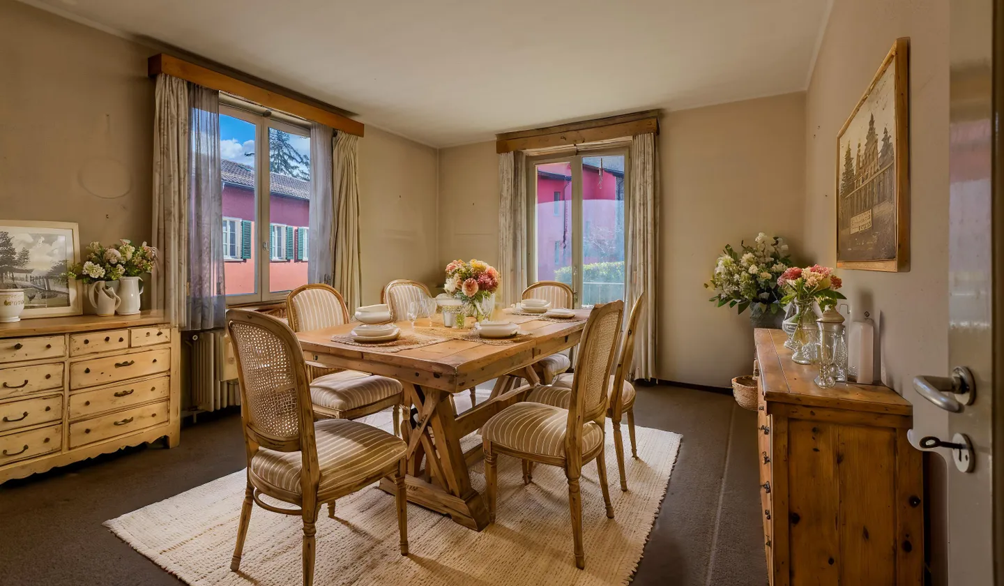 SPACIOUS SINGLE-FAMILY HOUSE WITH COMMERCIAL AREA IN CUREGLIA - Photo 7 of 9