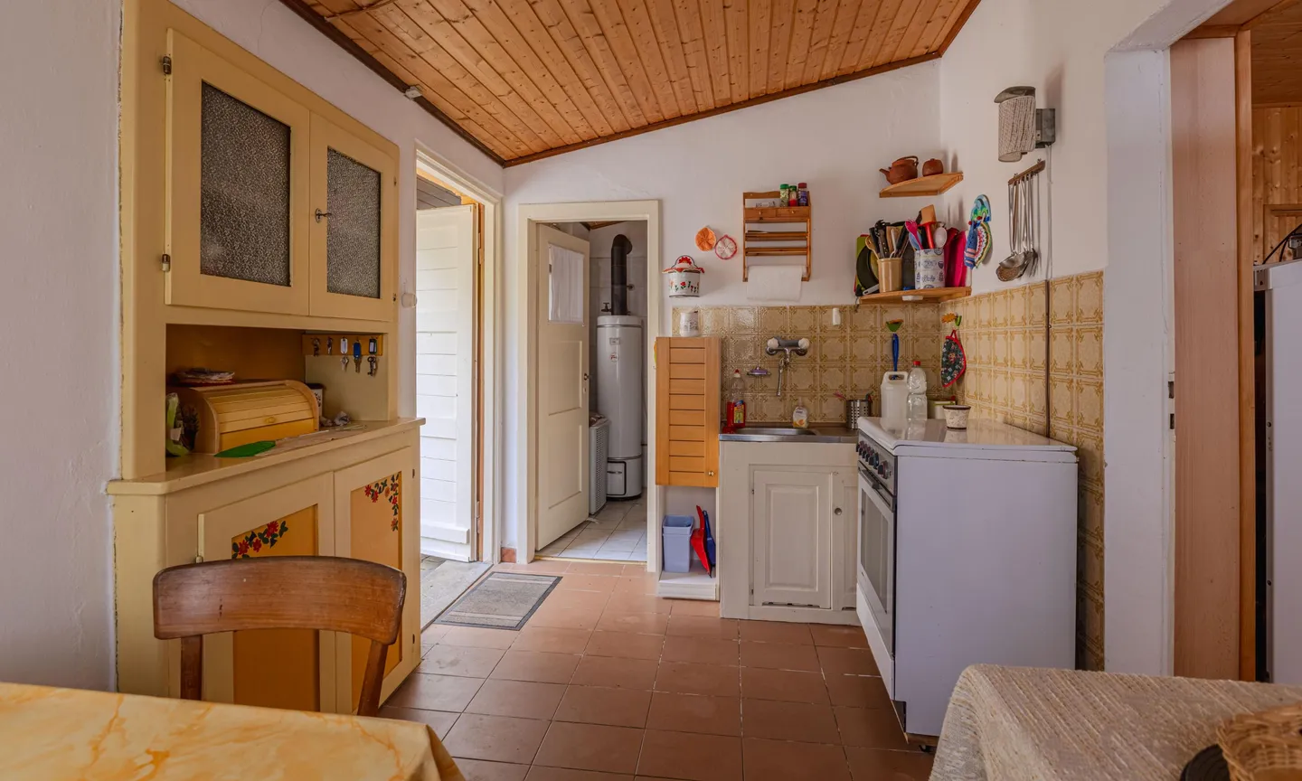 ZWEITWOHNUNG - 2 BAUERNHÄUSER MIT EINZIGARTIGEM BLICK IN ARBEDO - Foto 6 von 9