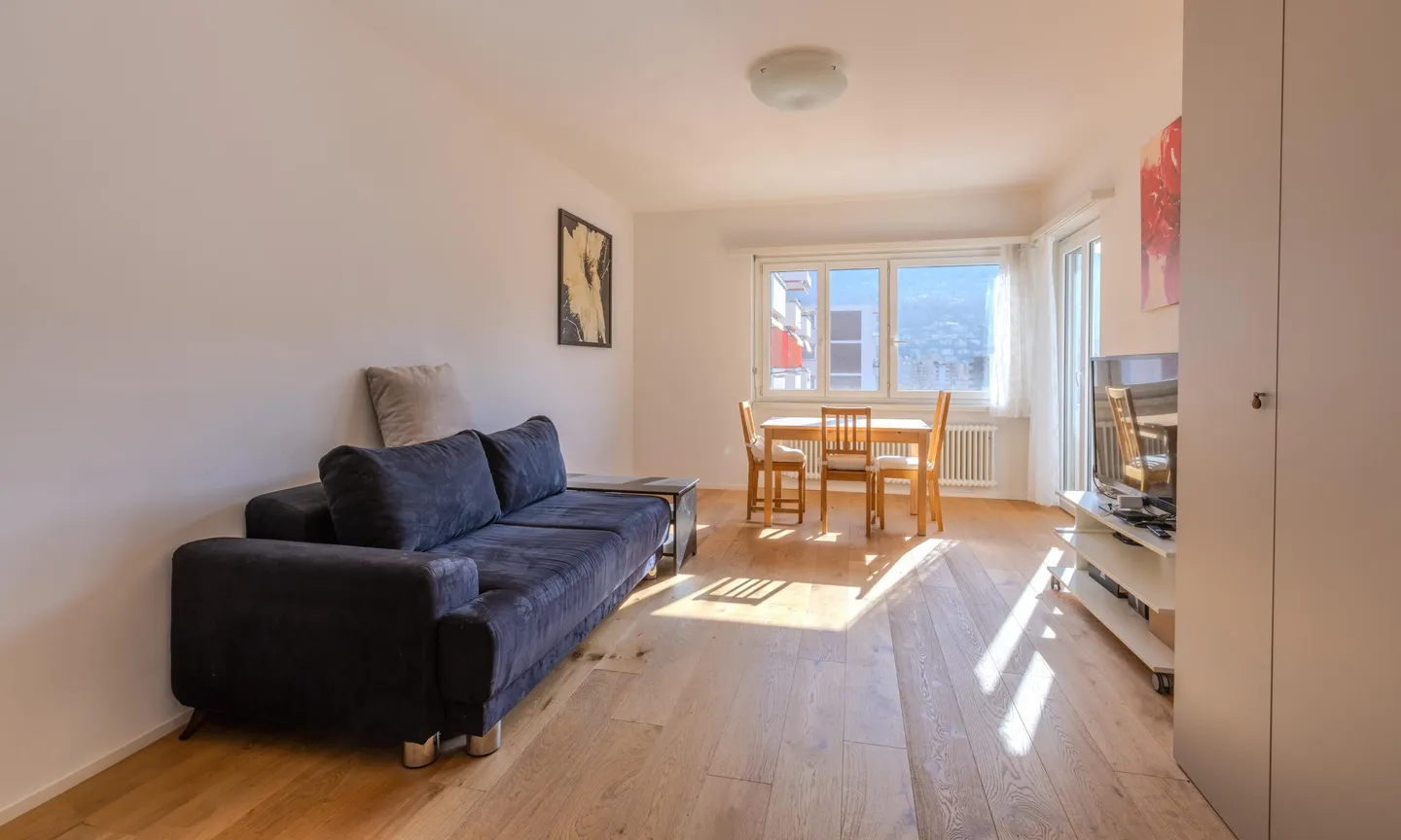 APPARTEMENT LUMINEUX 3.5 PIÈCES AVEC TERRASSE À LUGANO - Photo 1 sur 10