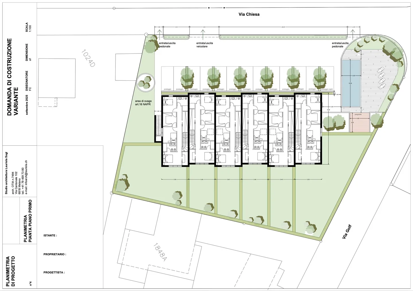 NEW AND MODERN VILLA 5.5 ROOMS IN CASLANO - Photo 8 of 9