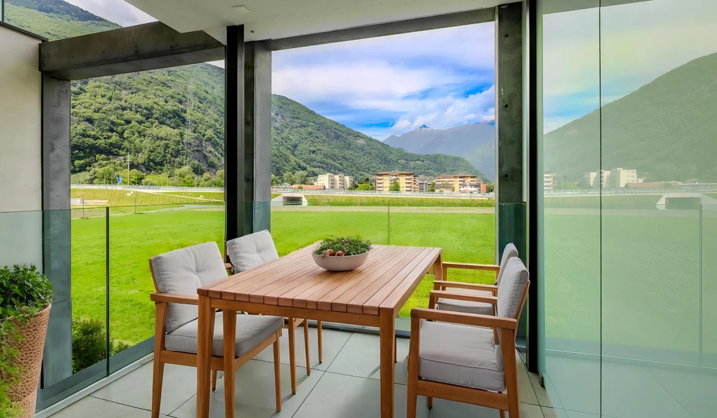 SPLENDID 2.5 ROOMS OF RECENT CONSTRUCTION IN BELLINZONA - Photo 1 of 7