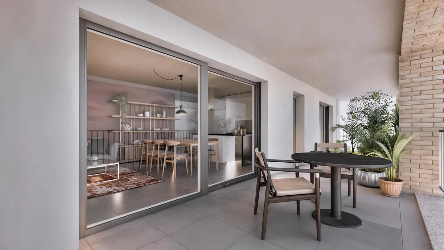 NEUE MODERNE WOHNUNGEN 3.5 ZIMMER IN AGNO - Foto 3 von 6