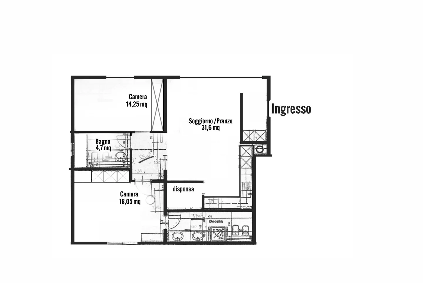 MODERNO 3.5 LOCALI CON SPLENDIDO GIARDINO A PREGASSONA - Foto 10 di 10