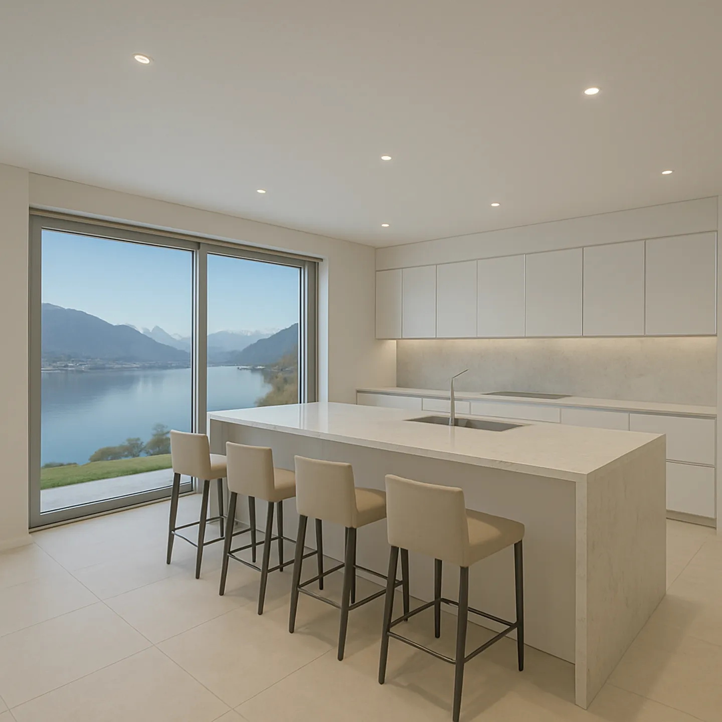 STUNNING UND EXKLUSIVE VILLA MIT SEEBLICK 6.5 ZIMMER IN PUGERNA - Foto 4 von 13
