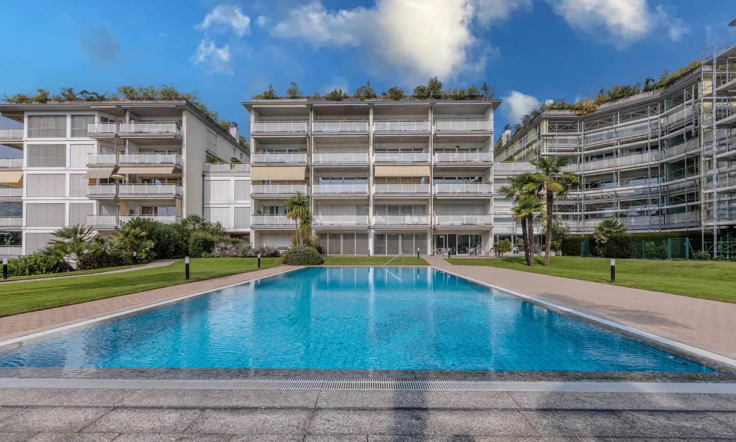 MODERNO APPARTAMENTO 5.5 LOCALI CON PISCINA A PREGASSONA - Foto 9 di 10