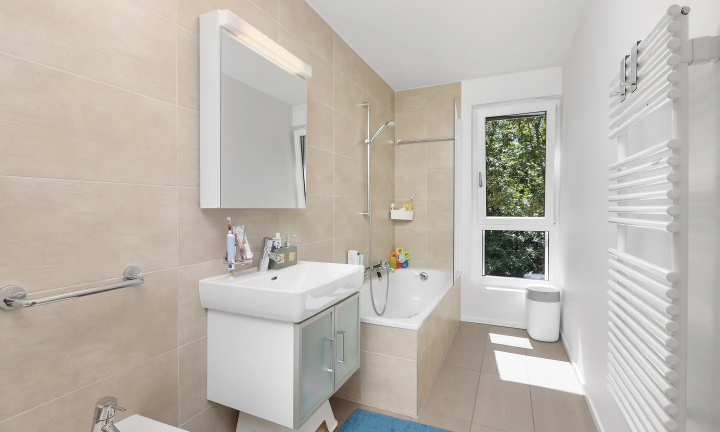 BEAU 4.5 PIÈCES AVEC TERRASSE À LUGANO-CADRO - Photo 8 sur 9