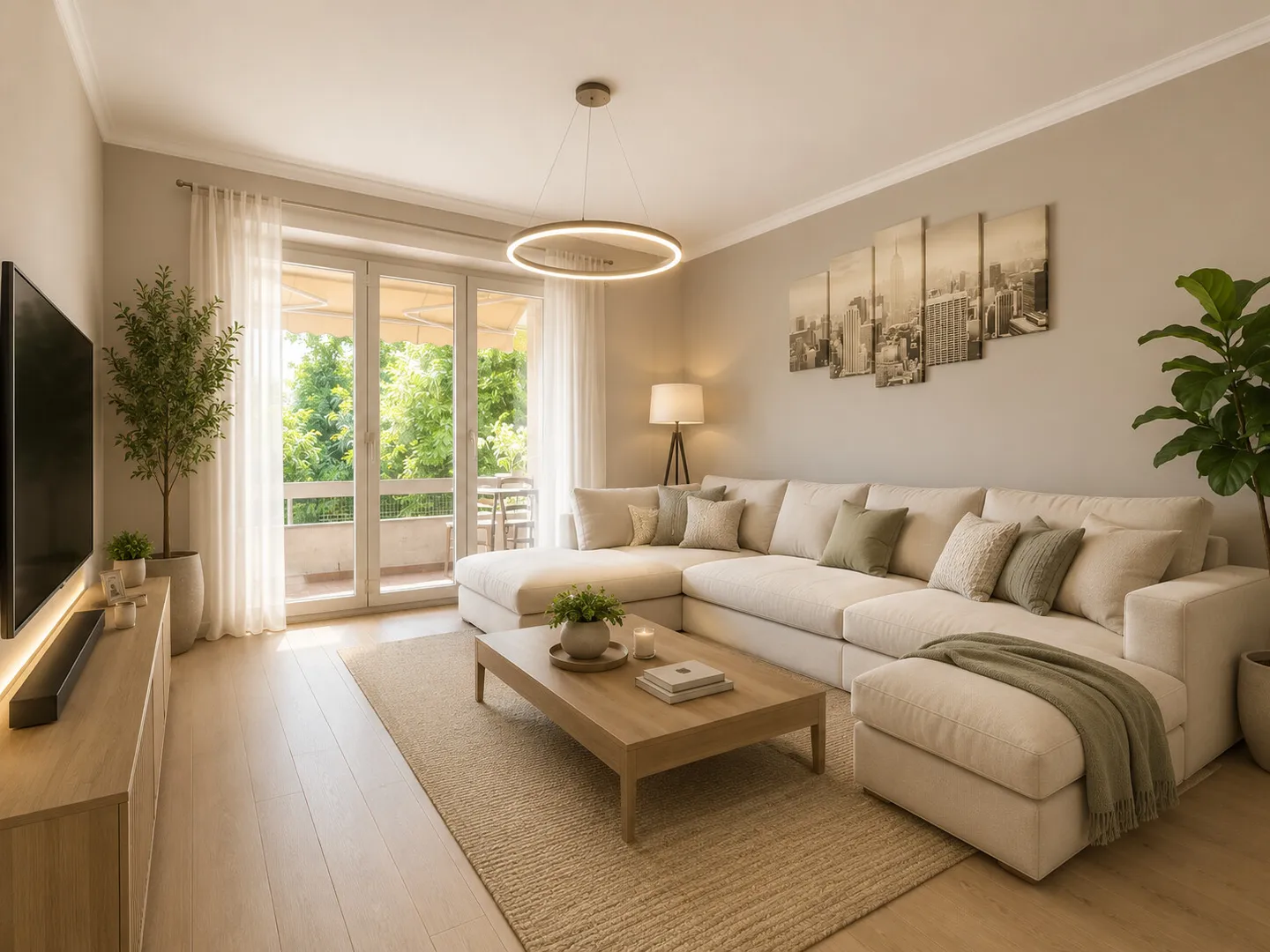 SONNIGE 3,5-ZIMMER-WOHNUNG MIT PANORAMABLICK IN SAVOSA - Foto 1 von 10