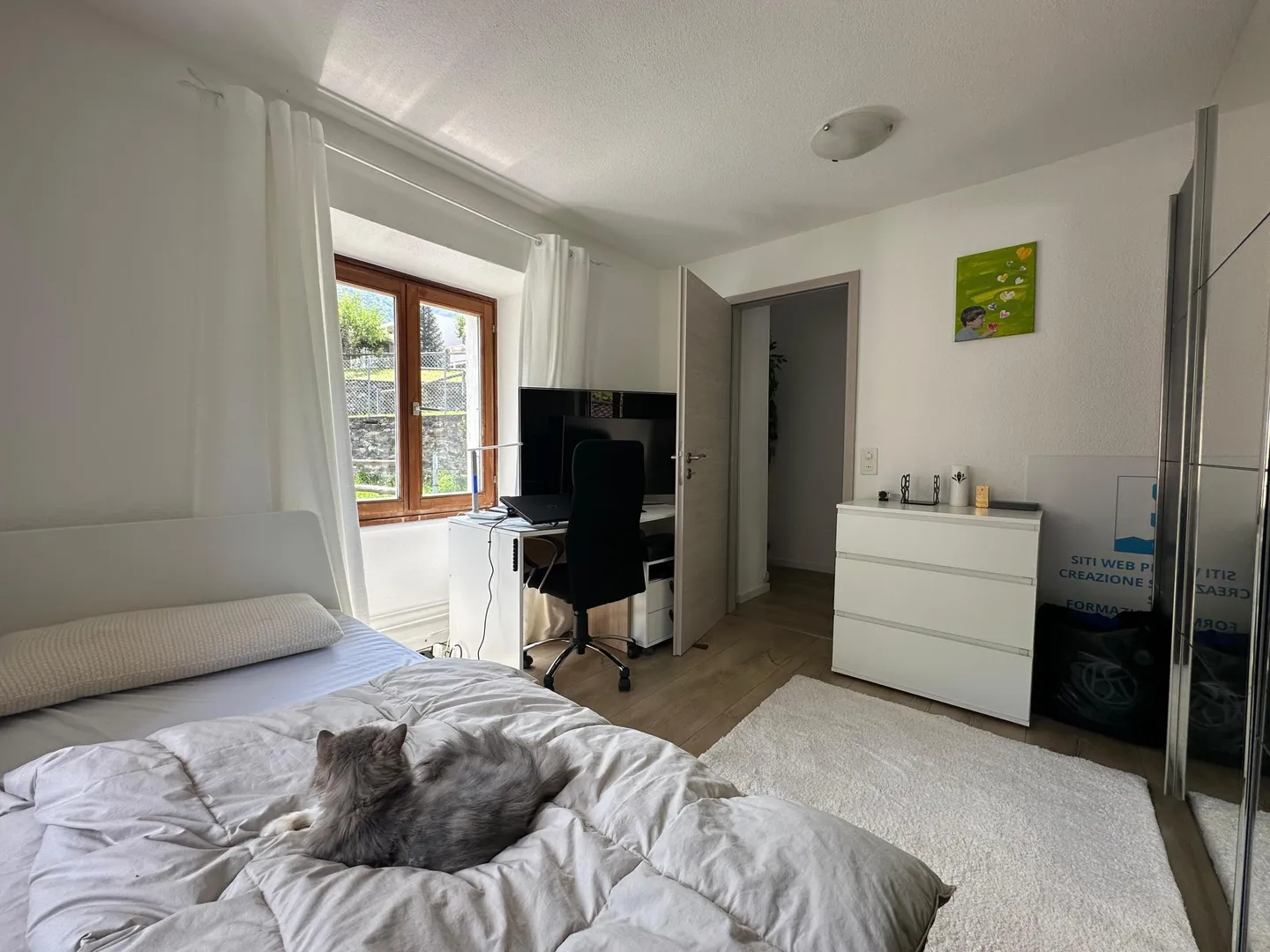 BRIGHT 4.5-ROOM HOUSE WITH GARDEN AND SWIMMING POOL IN ROVEREDO - Photo 5 of 9