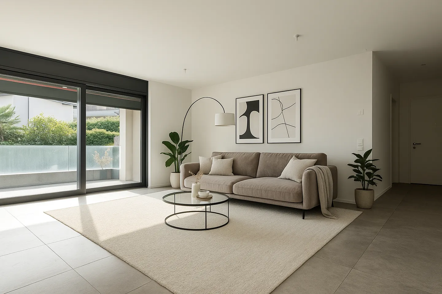 NEU UND GERÄUMIG 4.5 ZIMMER MIT ZWEI TERRASSEN IN VACALLO - Foto 1 von 10