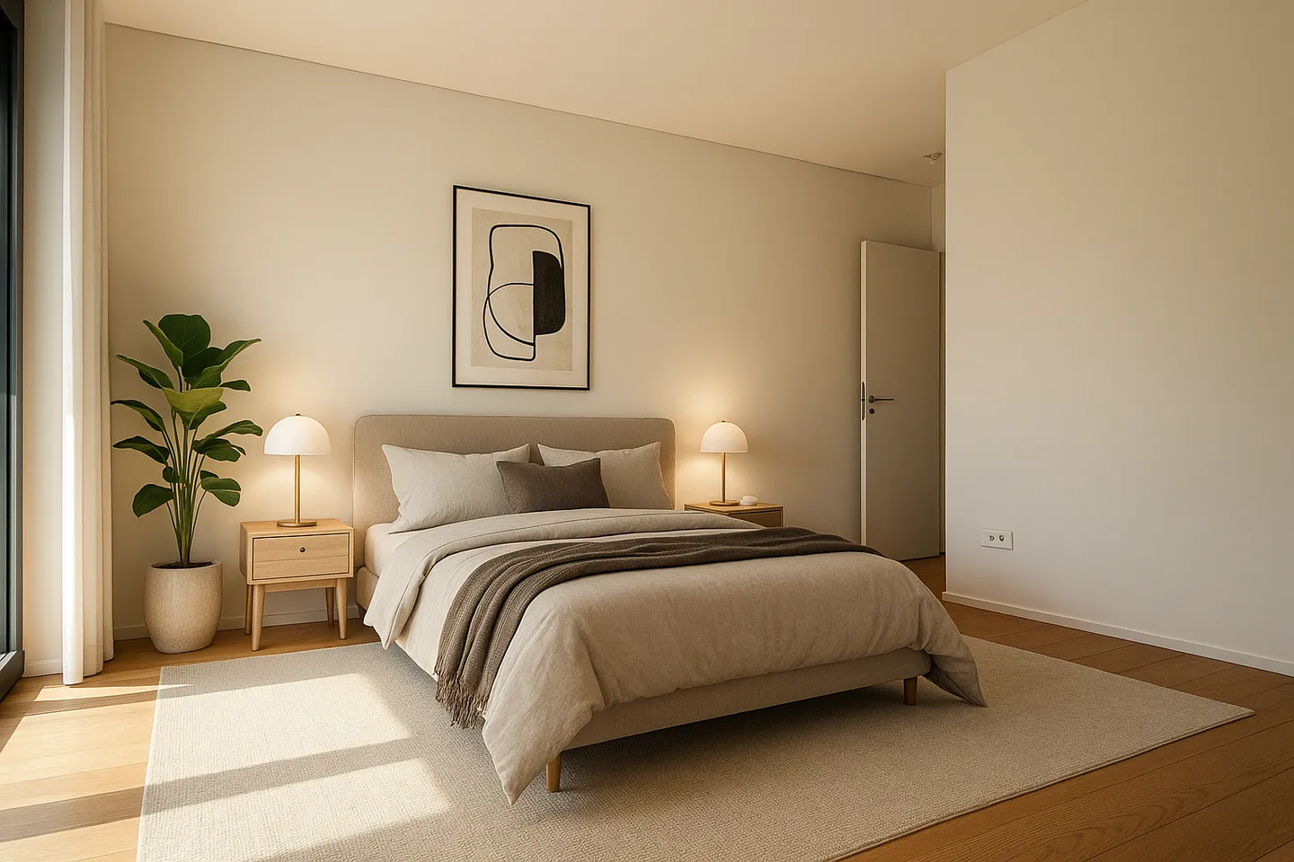 NEU UND GERÄUMIG 4.5 ZIMMER MIT ZWEI TERRASSEN IN VACALLO - Foto 6 von 10