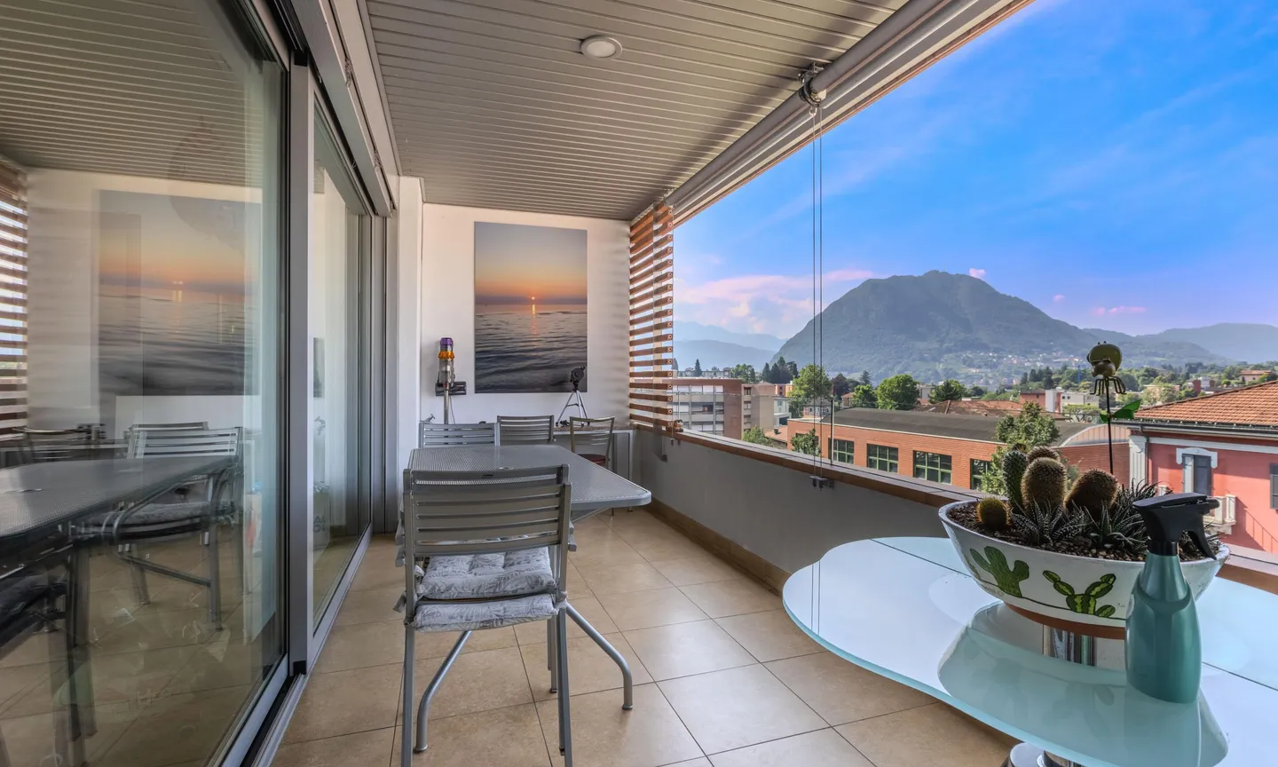 GRANDE E MODERNO 4.5 LOCALI CON TERRAZZA A LUGANO CENTRO - Foto 3 di 9